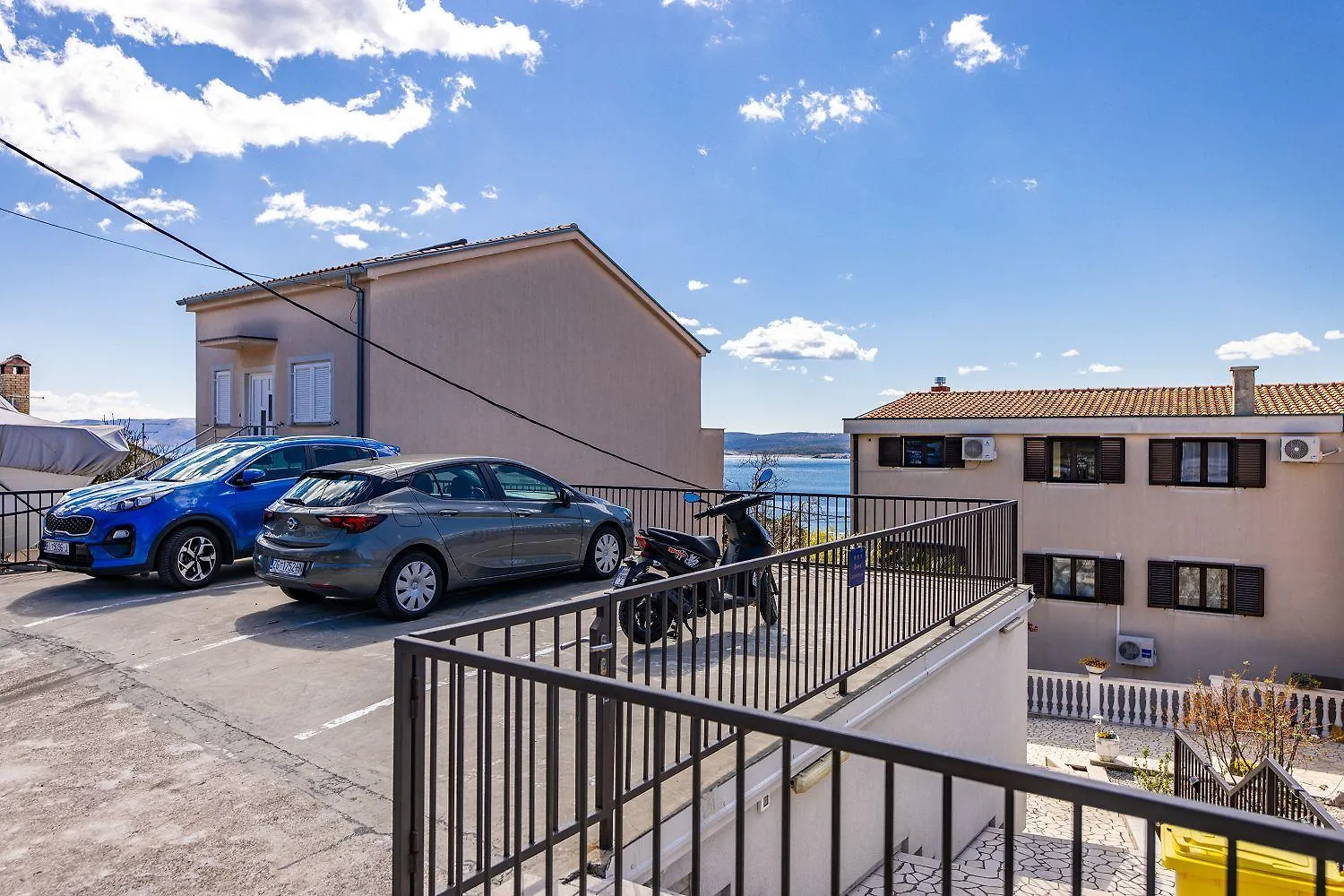 Modernes Apartment Mit Traumhaften Meerblick, Nur 400 Meter Zum Strand Crikvenica
